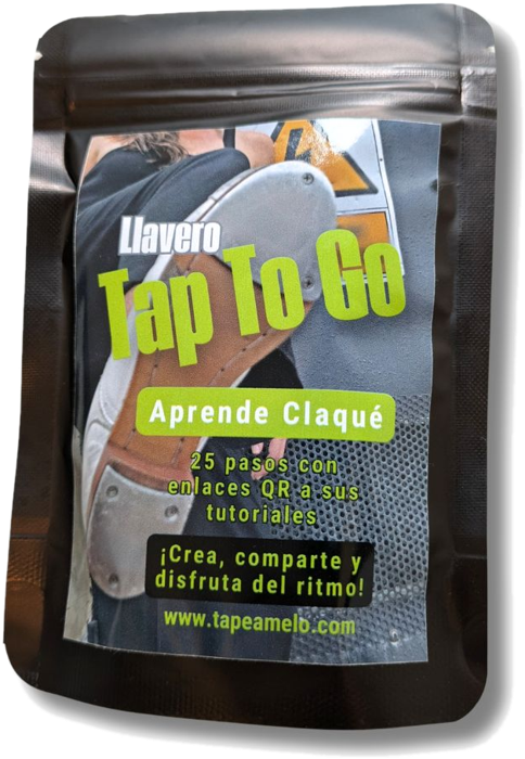 Llavero TAP TO GO en su bolsa
